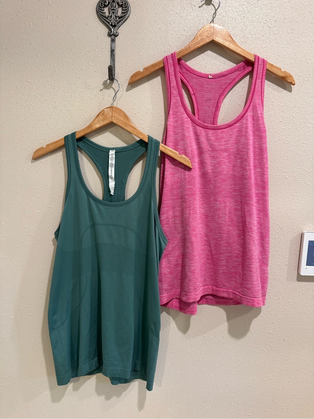 lululemon athletica Swiftly Tech Racerback Tank Duo — Pink & Teal